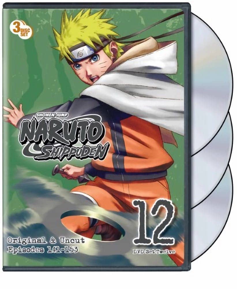 Front. Naruto Shippuden Uncut Set 12 (DVD Boxed Set) [DVD].
