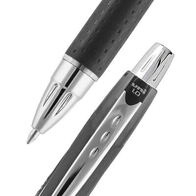 Alt View 1. uni-ball - uni Jetstream RT Retractable Ballpoint Pen, Medium Point, 1.0mm, Black Ink, Dozen (73832).