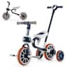 Costway - 4 in 1 Kids Tricycles with Push Handle & Training Wheels Baby Balance Bike - Navy
