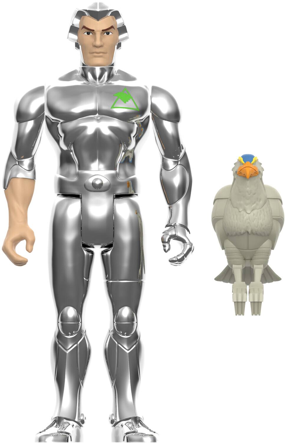 Alt View 3. Super7 - Super7 - Silverhawks - ReAction Figures Wv1 - Quicksilver (Toy Version)   - COLLECTIBLES - Multicolor.