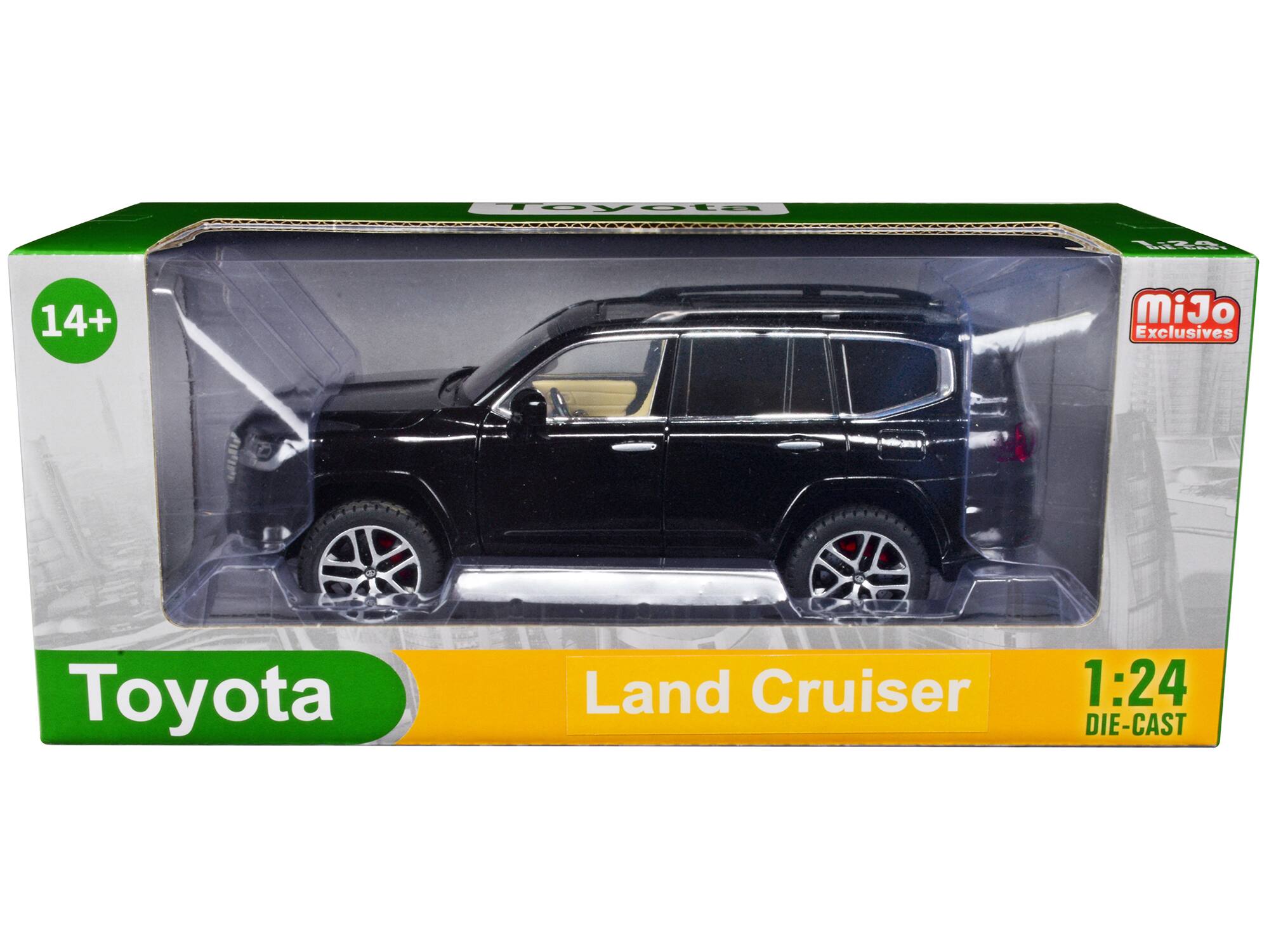 TOYOTA  
Bata  
14+  
mijo Exclusives  
Toyota  
Land Cruiser  
1:24 DIE-CAST