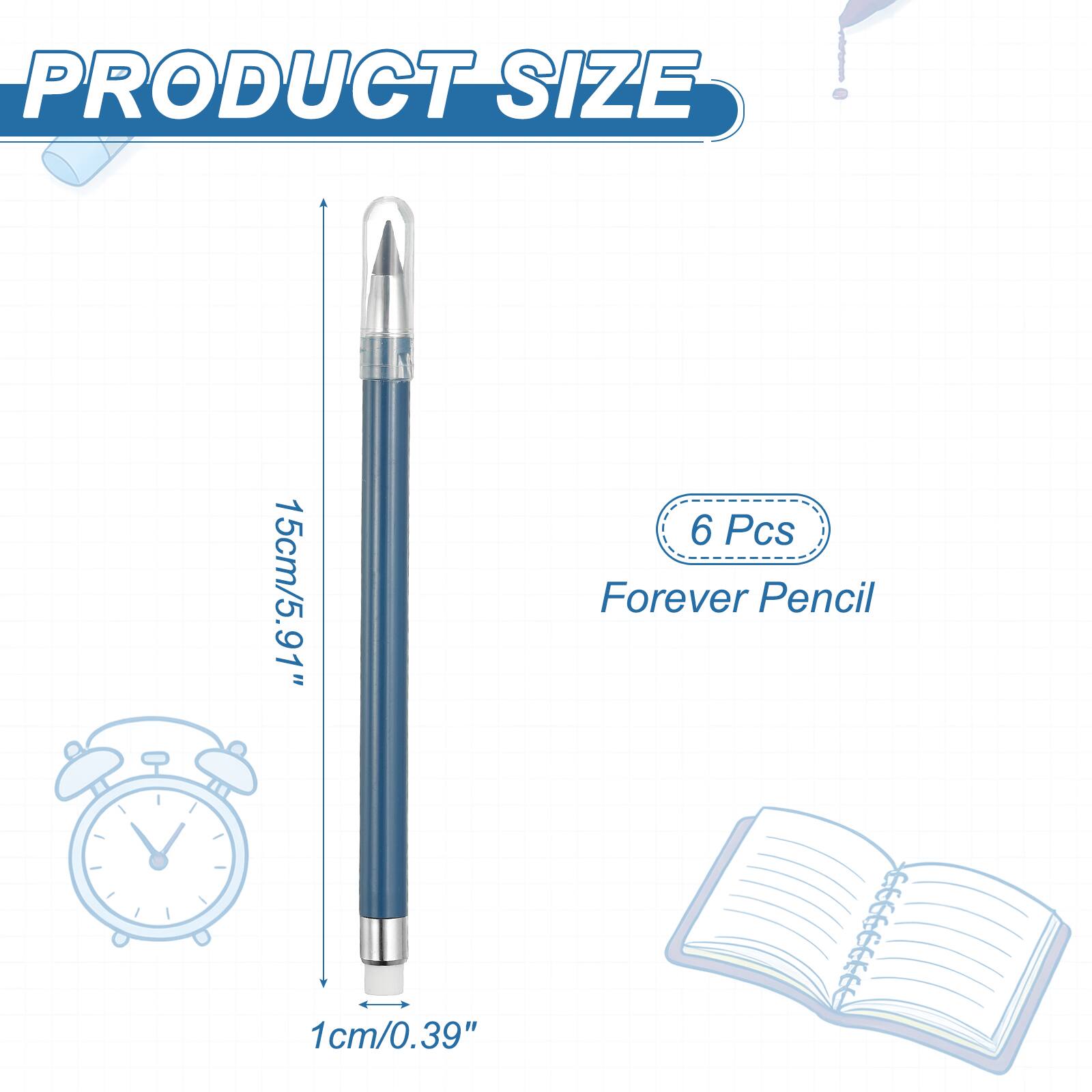 PRODUCT SIZE  
15cm/5.91"  
1cm/0.39"  
6 Pcs  
Forever Pencil