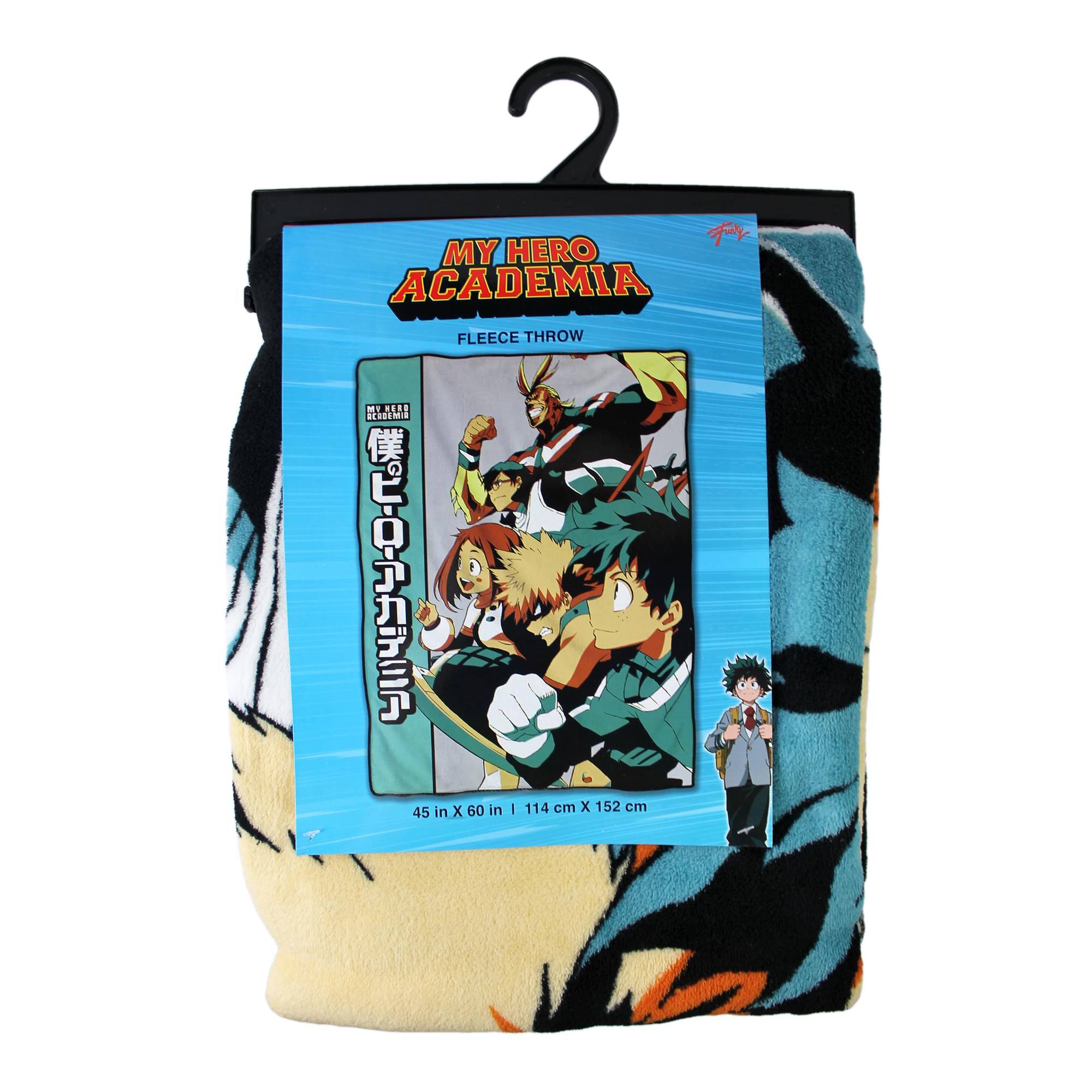 MY HERO ACADEMIA FLEECE THROW  
45 in X 60 in | 114 cm x 152 cm