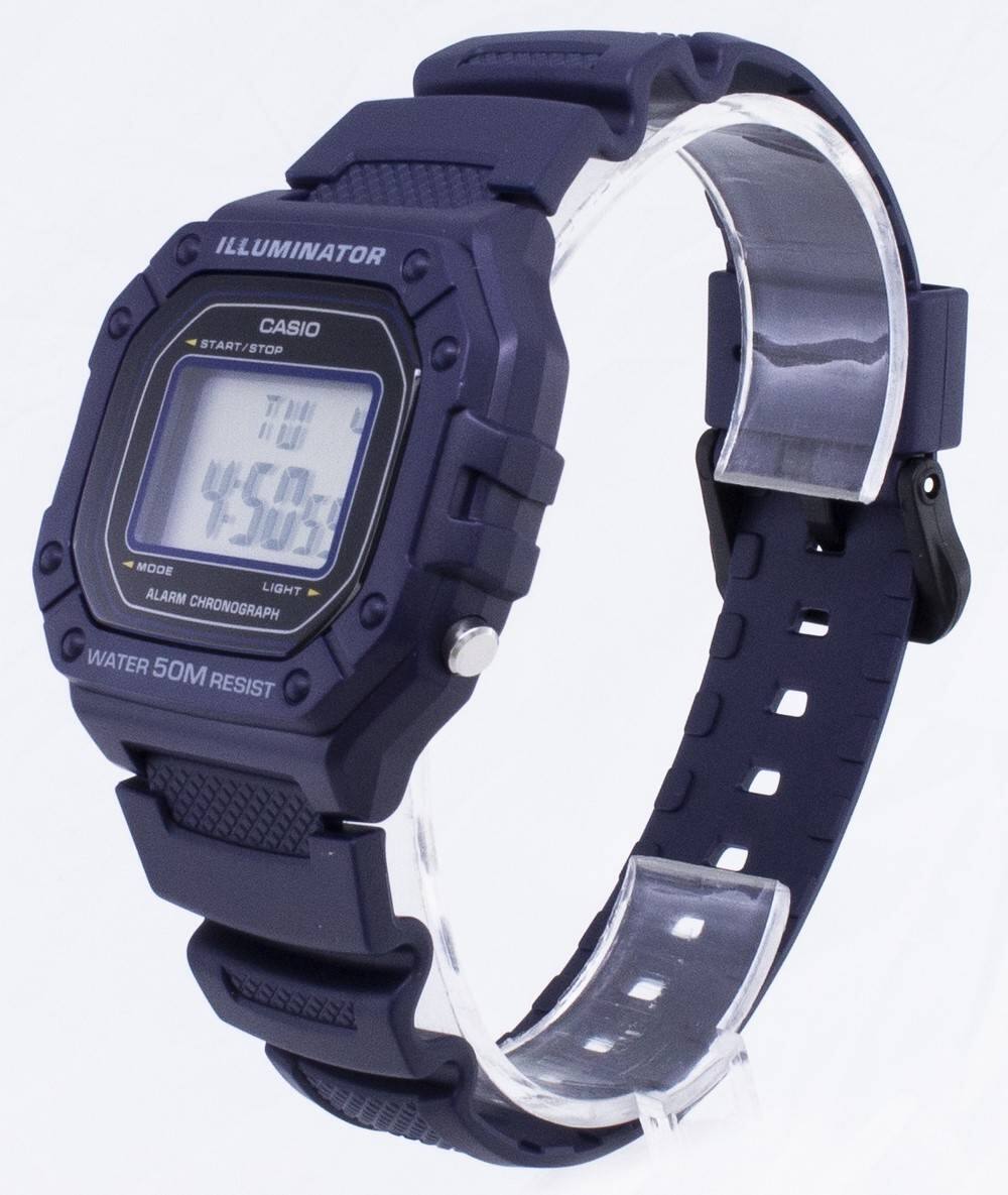 ILLUMINATOR  
CASIO  
START/STOP  
MODE ALARM LIGHT CHRONOGRAPH  
WATER 50M RESIST