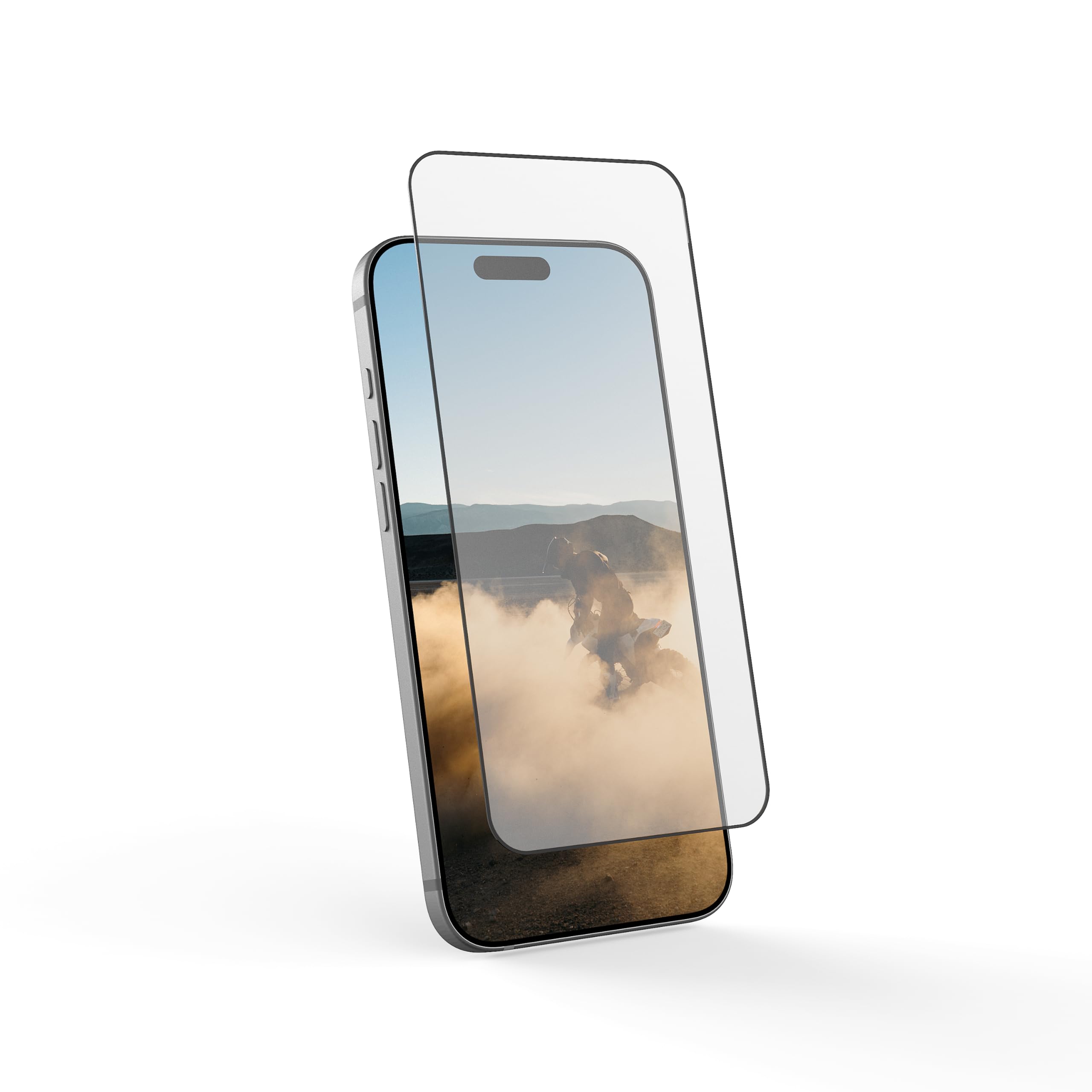Alt View 7. UAG - iPhone 17 Pro Max Screen Protector - Ultra Premium German Schott High Aluminum Glass, Anti-Fingerprint & Anti-Reflective - Ultra Clear.