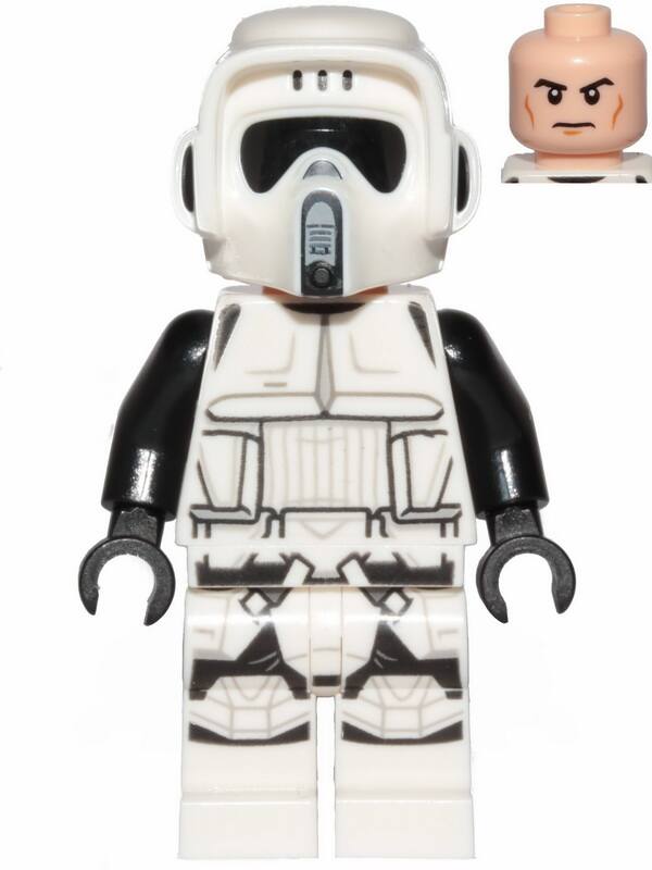 Angle. LEGO - NEW LEGO Star Wars Scout Trooper paper bag  912307.