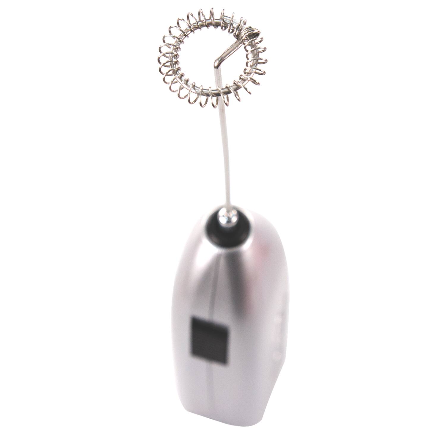 Angle. Knox - Knox Gear Handheld Milk Frother - Silver.