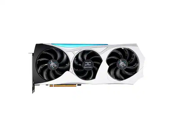 Front. PowerColor - PowerColor Hellhound Radeon RX 9070 XT 16GB GDDR6 PCI Express 5.0 x16 ATX Graphics Card RX9070XT 16G-L/OC/REVA.