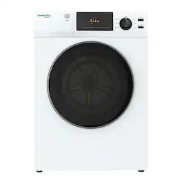 Equator - ED 866 DL Premium Compact 3.1 cu.ft. /13lbs 24 inch Vented Electric Dryer - Direct Line Single Socket 110V - White