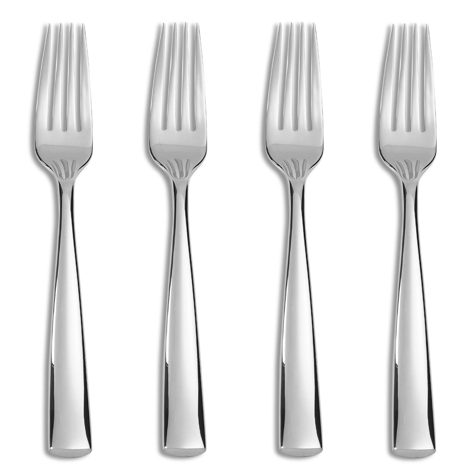 Alt View 2. Hansmart - BARENTHAL Premium 4-Piece Stainless Steel Cutlery Set, Ergonomic Design, Dishwasher Safe, Rust Resistant, Mirror Finish - 4 piece Salad fork.