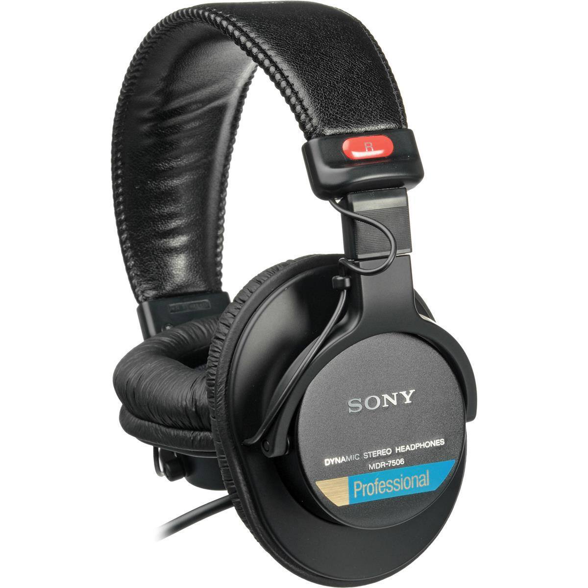 SONY STEREO HEADPHONES DYNAMIC MDR-7506 Professional