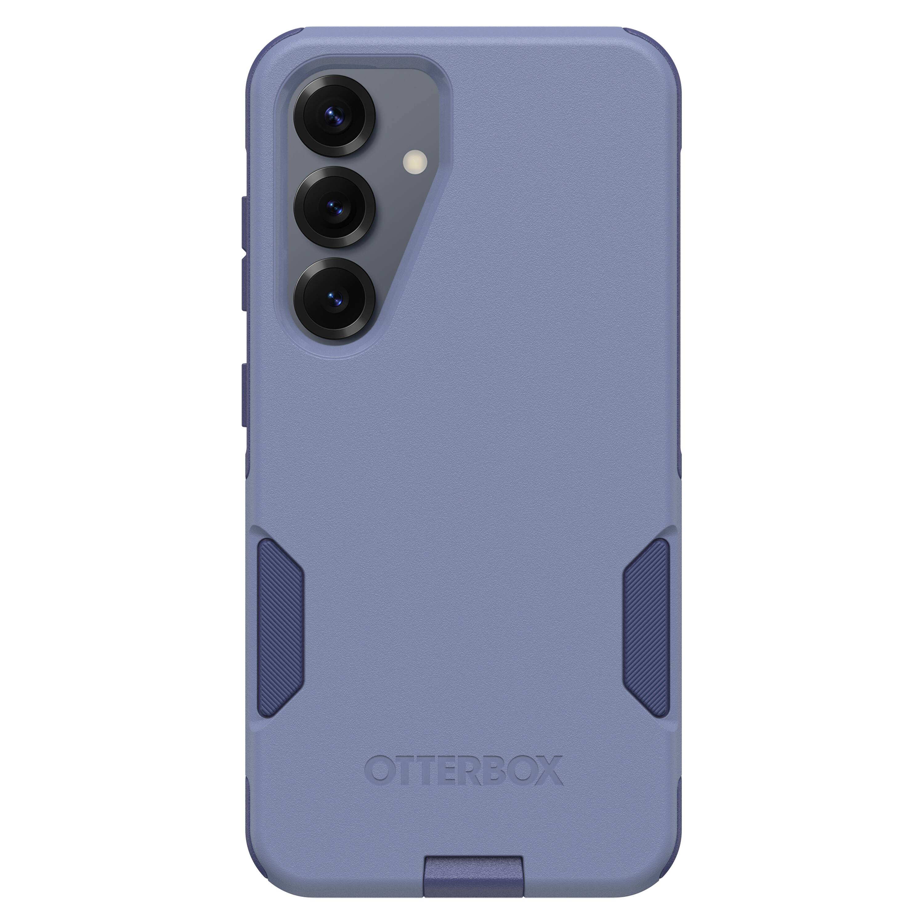 Angle. OtterBox - Commuter Series Hard Shell for Samsung Galaxy S25 - Purple.
