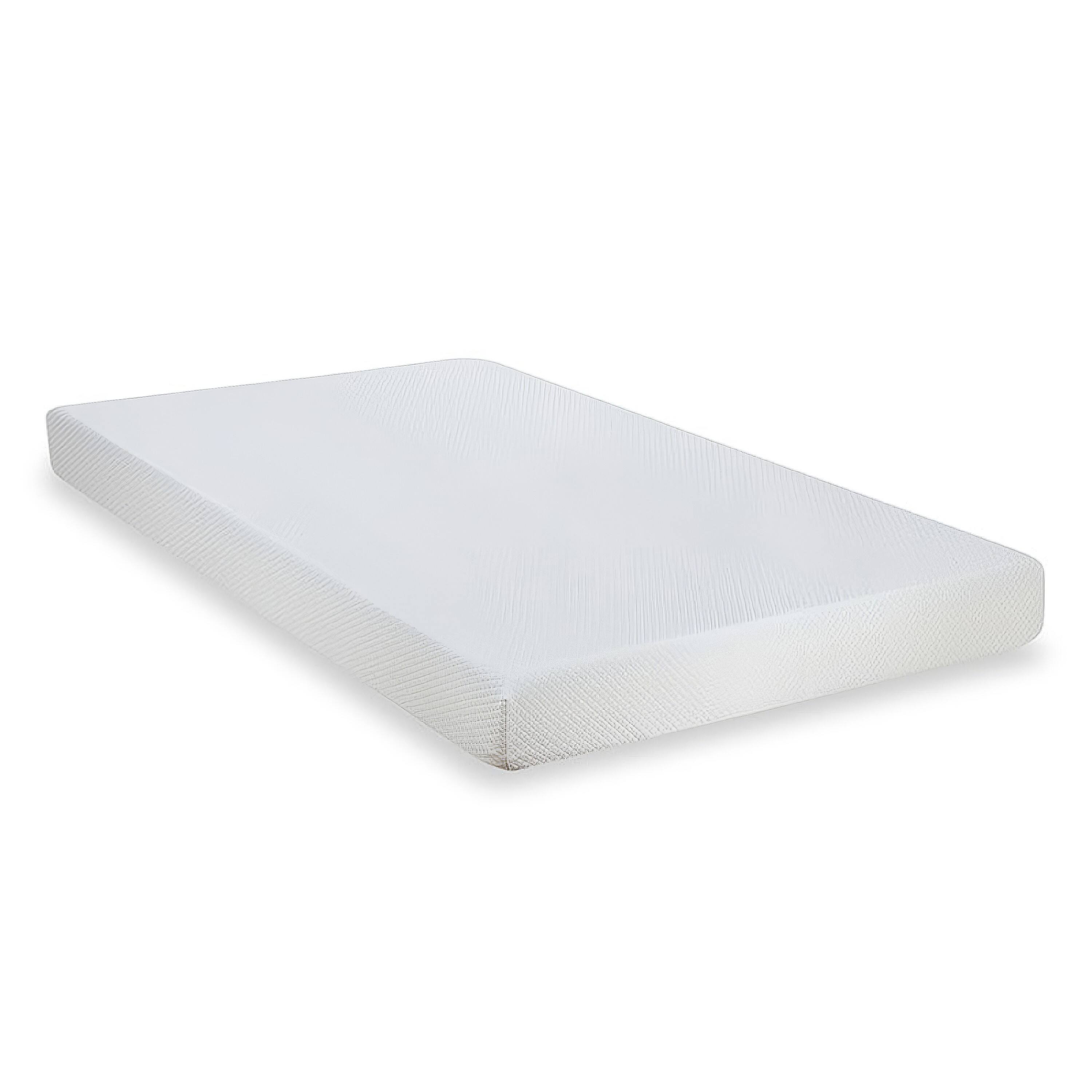 Back. Manhattan Lane - Aysa Queen Size Mattress, Memory Foam,  Polyester Cover, 8 Inch - White.
