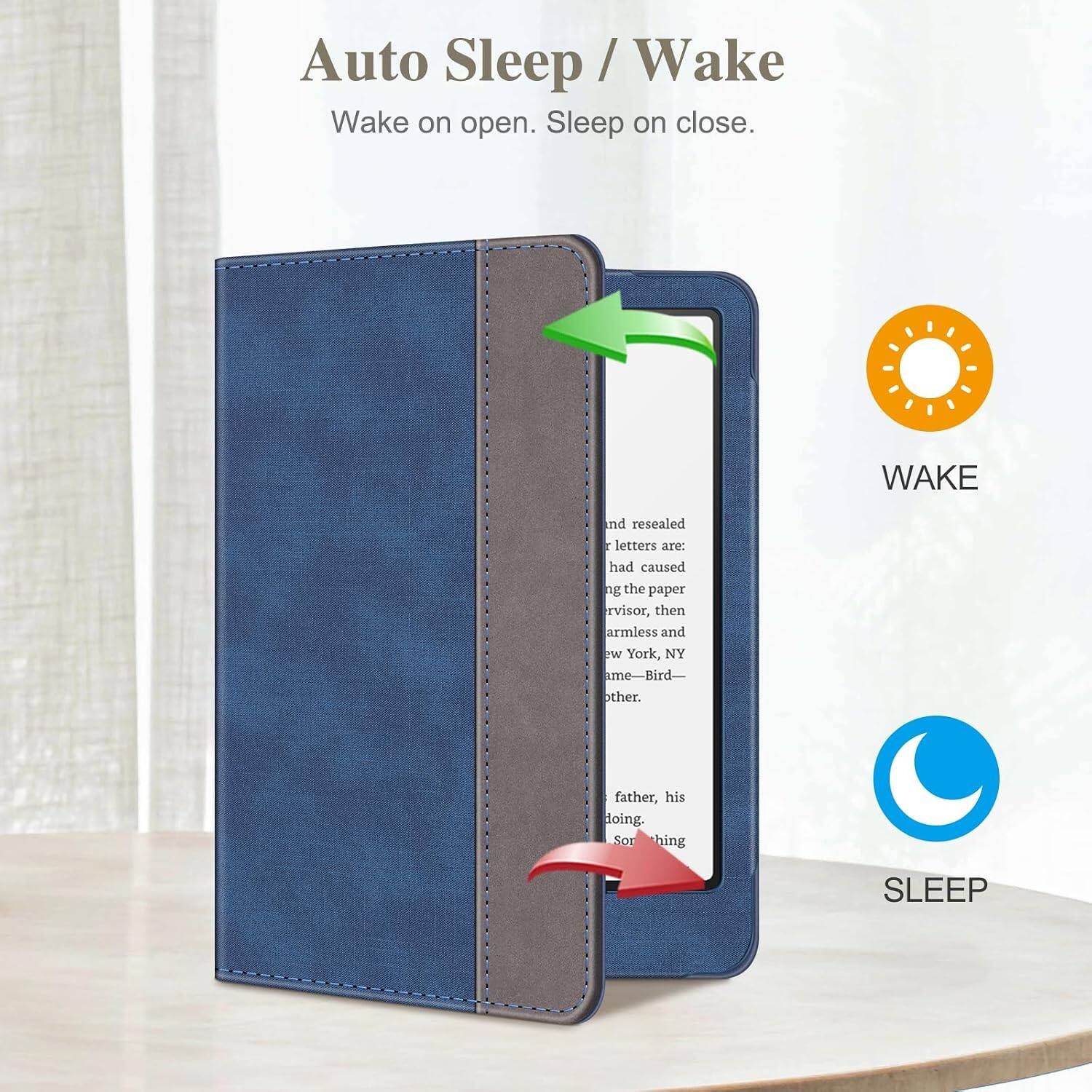 Auto Sleep/Wake  
Wake on open. Sleep on close.

WAKE

and resealed r letters are: had caused ng the paper rvisor, then armless and ew York, NY ame-Bird- ther.

father, his doing. Sor hing

SLEEP