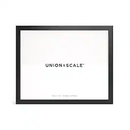 Union & Scale - Union & Scale™ Essentials Wood Document Frame, (UN58039) - Black