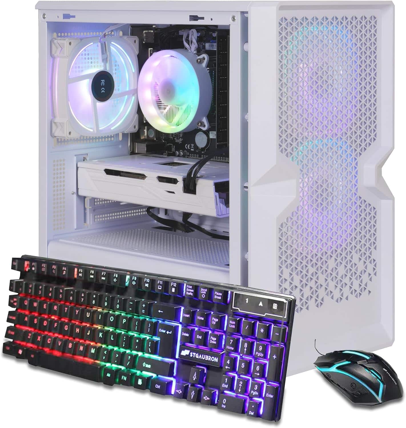 STGAubron Gaming PC Computer Desktop, Radeon RX 470 8G Graphics