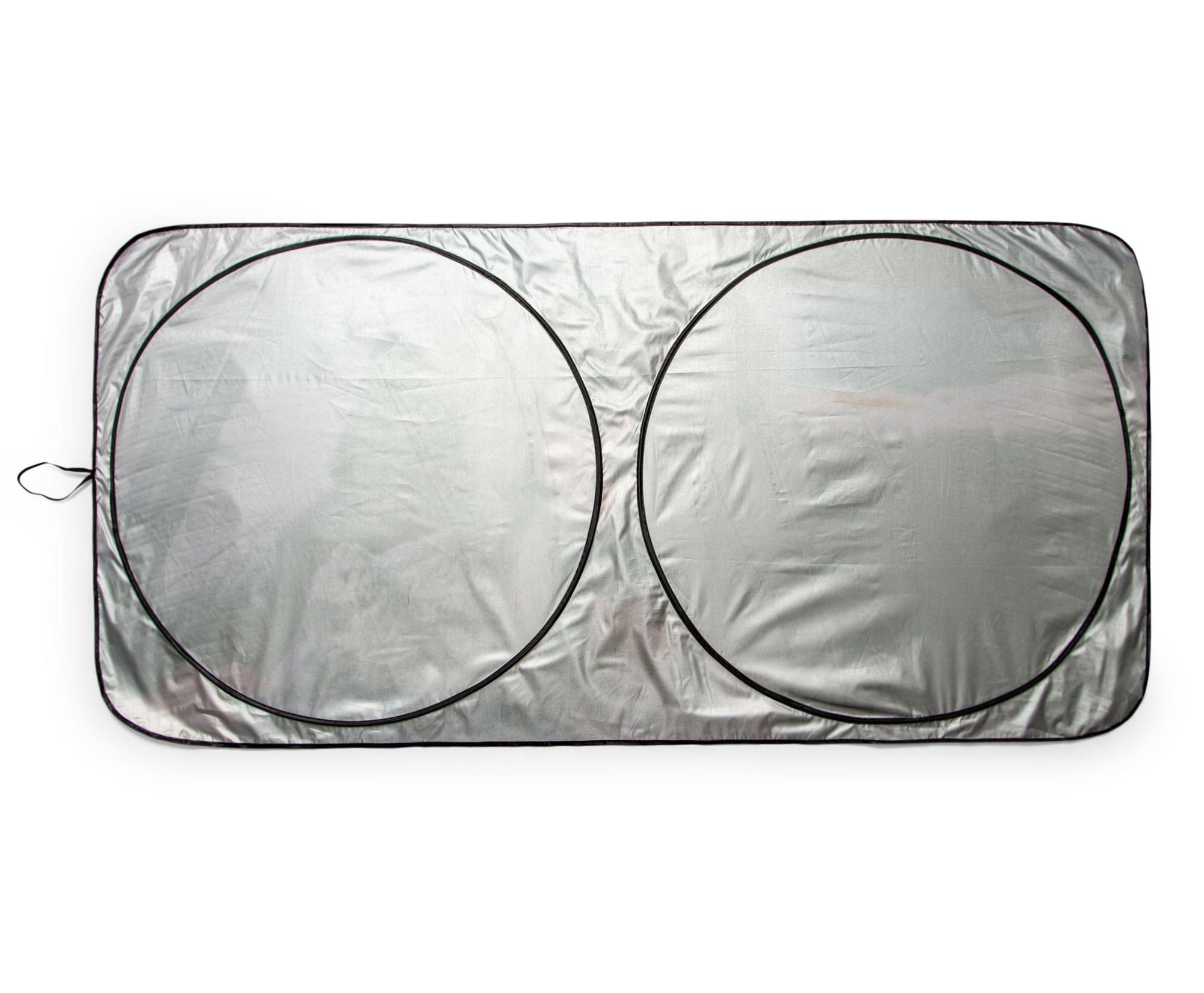 Alt View 1. Surreal Entertainment - The Big Lebowski The Dude Driving Sunshade for Car Windshield | 64 x 32 Inches - Brown.