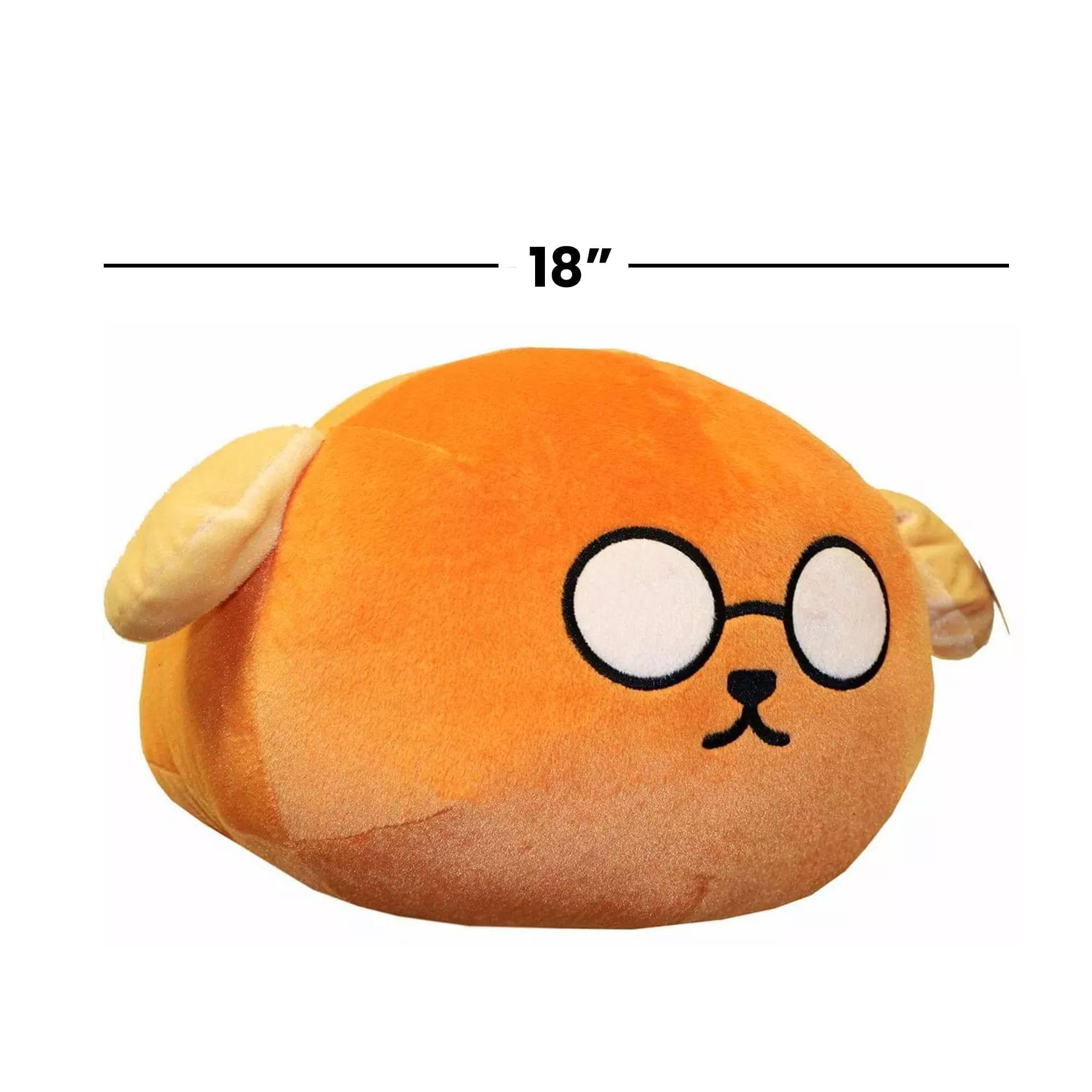Alt View 2. Fiesta - Mameshiba 18" Large Plush: Lentil - Orange.