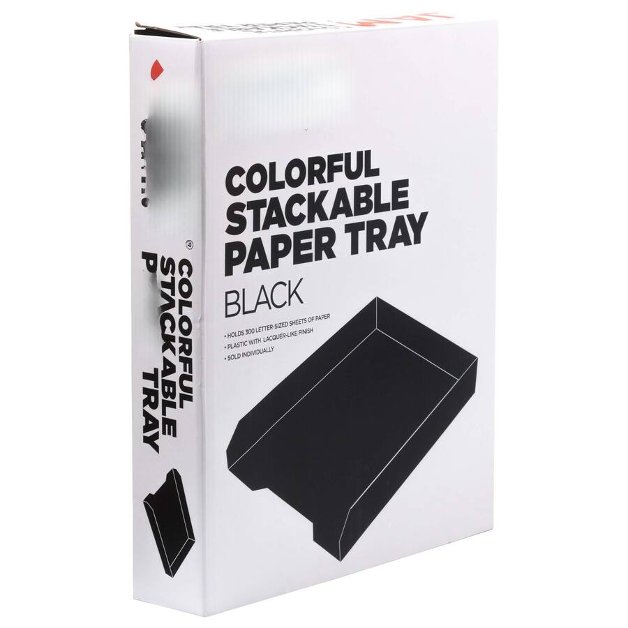 Paradigms Interiors Stackable Trays Desktop Document Letter & File ...