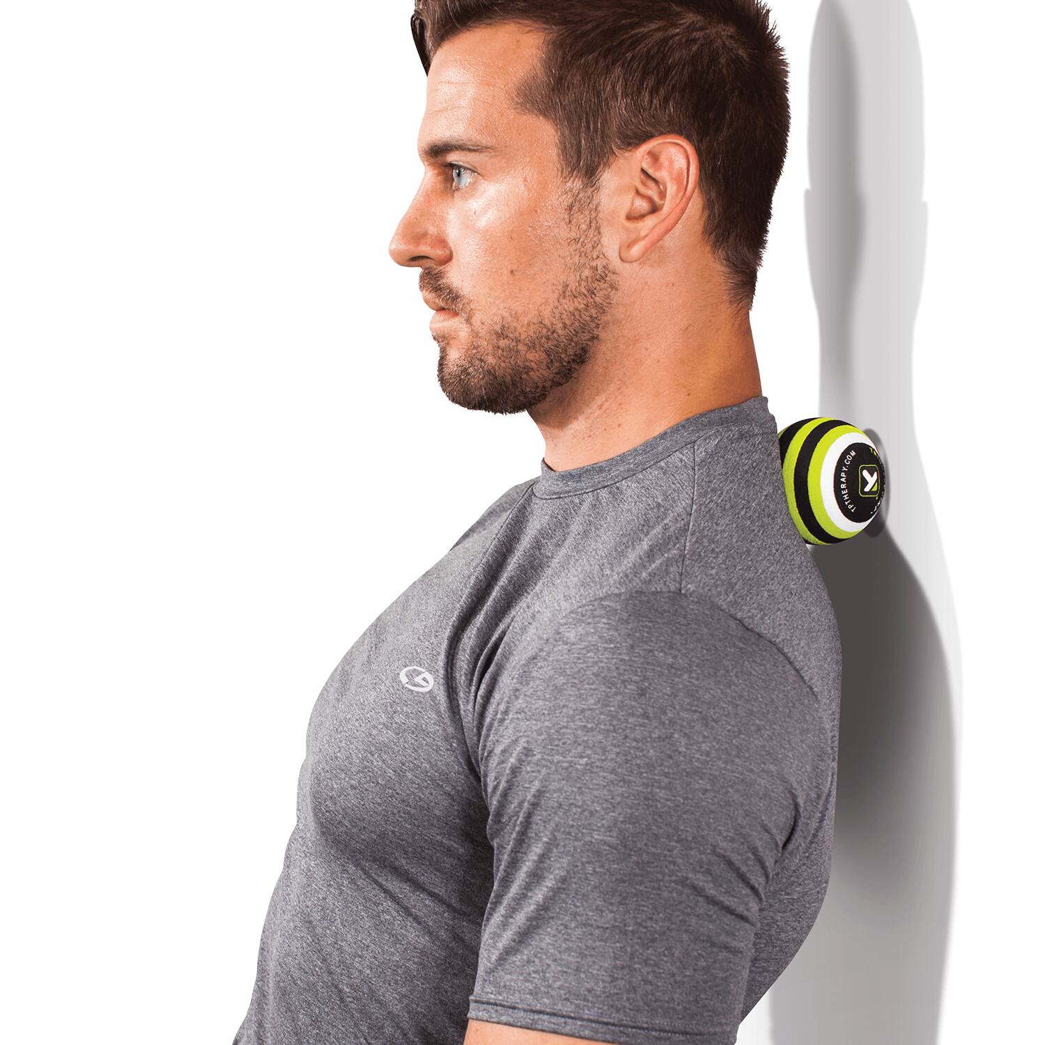 Alt View 3. TriggerPoint - TriggerPoint MB1 2.5" Deep Tissue Massage Ball - Green/Black/White.