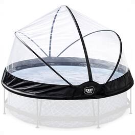 EXIT Toys - 10 Foot Round Multifunctional Cover Dome Enclosure for Outdoor Pools