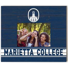 Jardine - Marietta College Pioneers 11" x 13" Team Spirit Scholastic Picture Frame - Navy