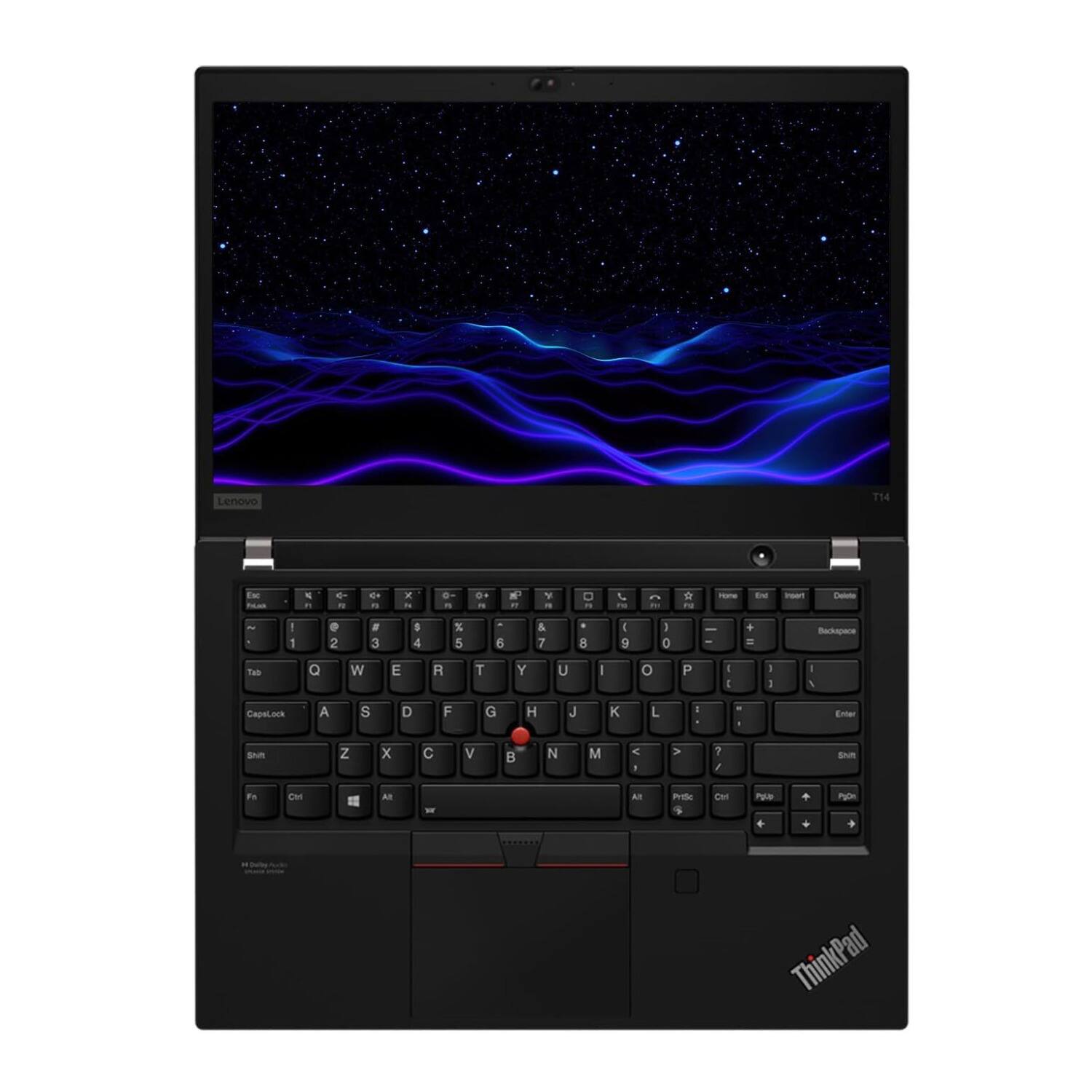 Lenovo T14

Esc
F1 F2 F3 F4 F5 F6 F7 F8 F9 F10 F11 F12
Home End Insert Delete
1 2 3 4 5 6 7 8 9 0 + = Backspace
Tab Q W E R T Y U I O P [ ] \
CapsLock A S D F G H J K L ; Enter
Shift Z X C V B N M , . / Shift
Fn Ctrl Alt
At PrtSc Ctrl PgUp
PgDn
ThinkPad