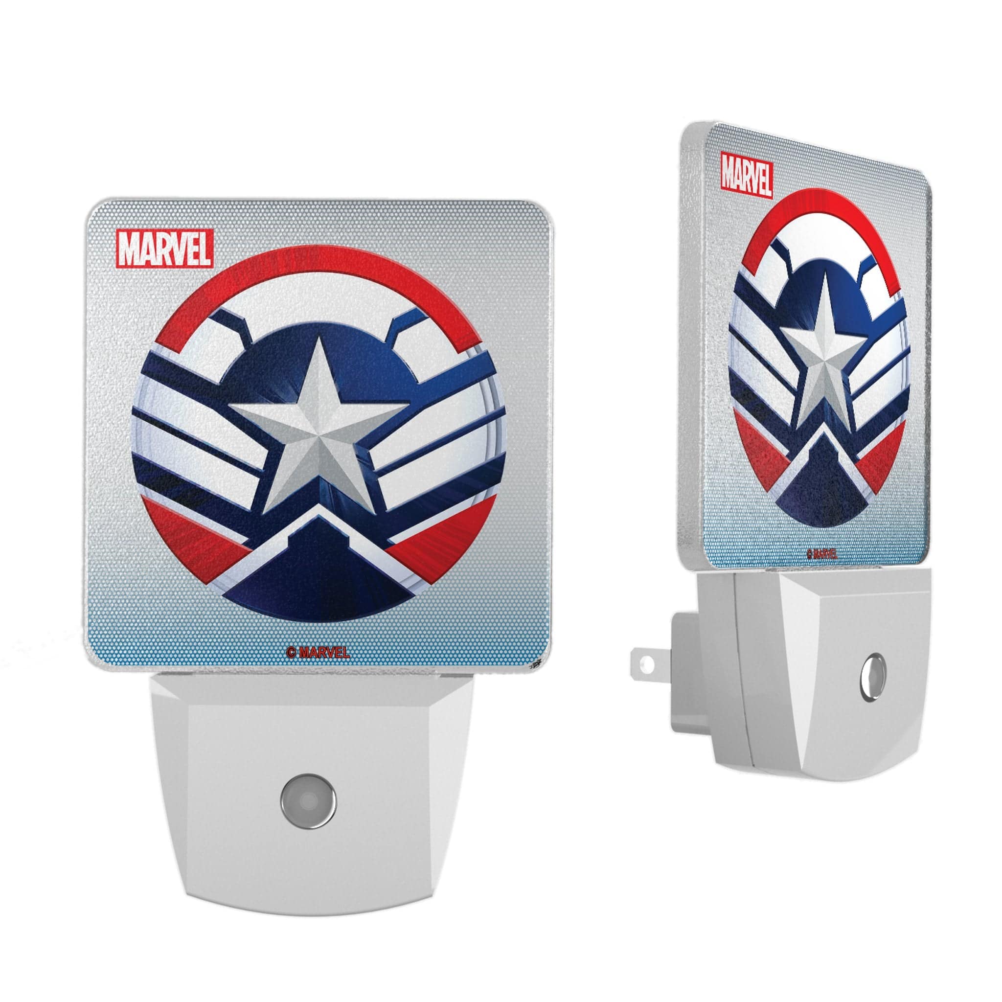Keyscaper - Marvel Grid Night Light 2-Pack - Sam Wilson Captain America