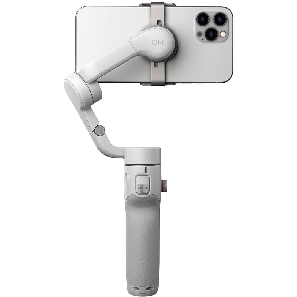 Alt View 5. DJI - Osmo Mobile 6 Smartphone Gimbal 3-Axis Stabilizer Gray + 2Yr Warranty Bundle.