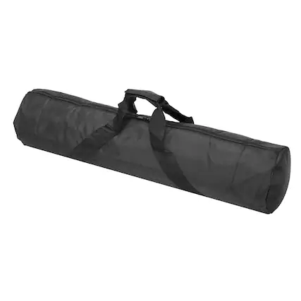 Front. Unique Bargains - Tripod Case, 35.4"x7.1" Oxford Padded Bag with Handles for Light Stands, Tripods - Black.