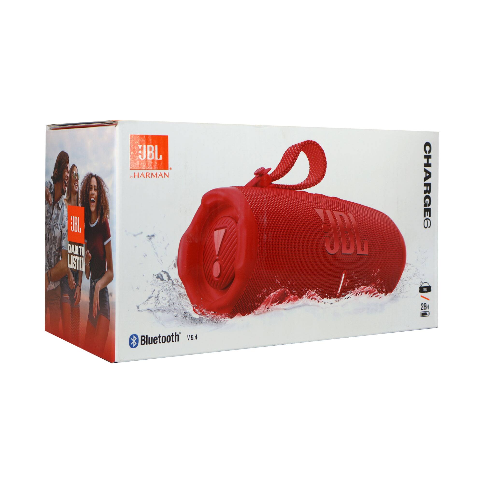 JBL - HARMAN  
CHARGE 6  
DARE TO LISTEN  
Bluetooth V5.4  
28H