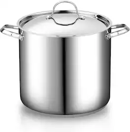 Cooks Standard - Mega Stock Pot - Large Cooking Pot 24qt - Stainless Steel