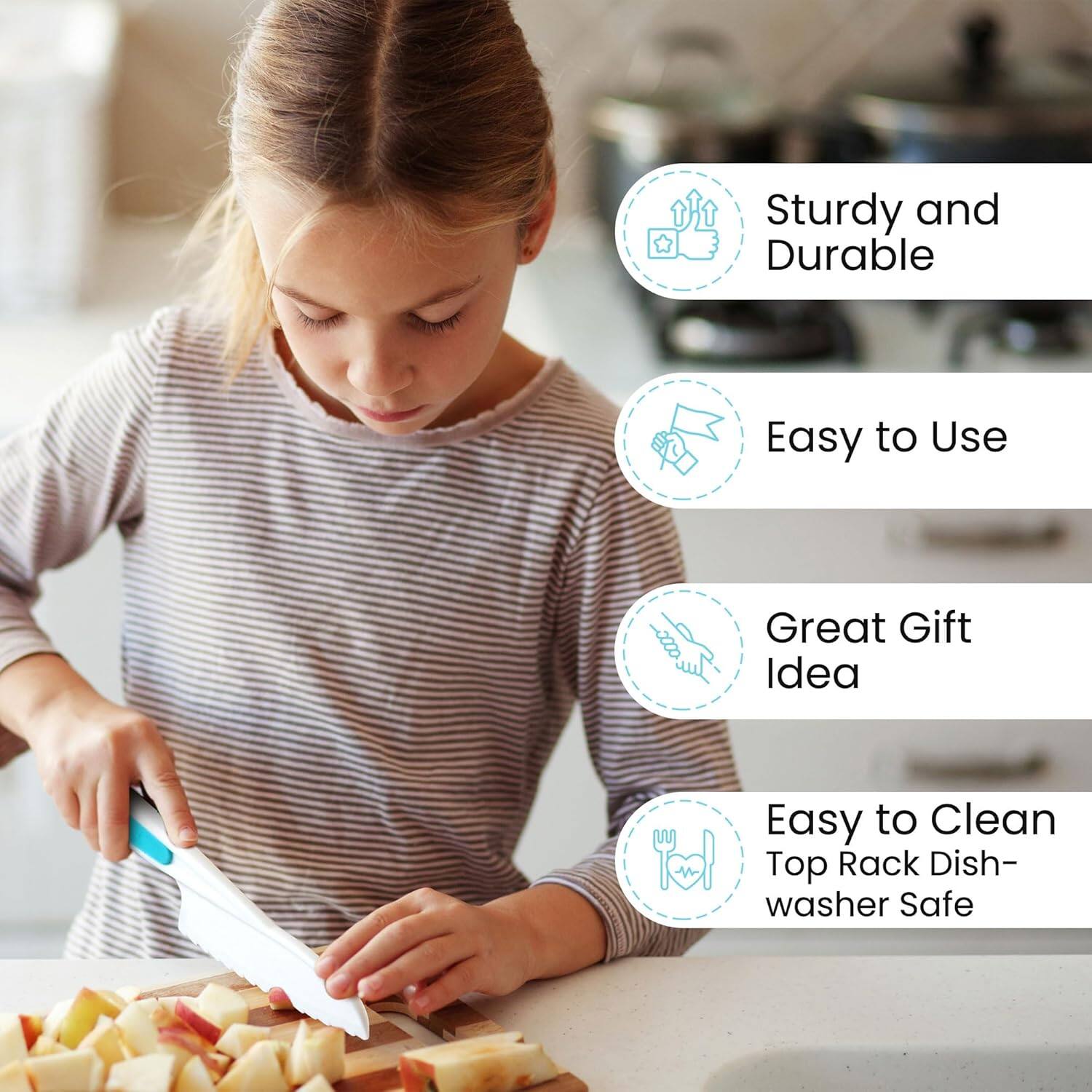 - Sturdy and Durable
- Easy to Use
- Great Gift Idea
- Easy to Clean
- Top Rack Dishwasher Safe