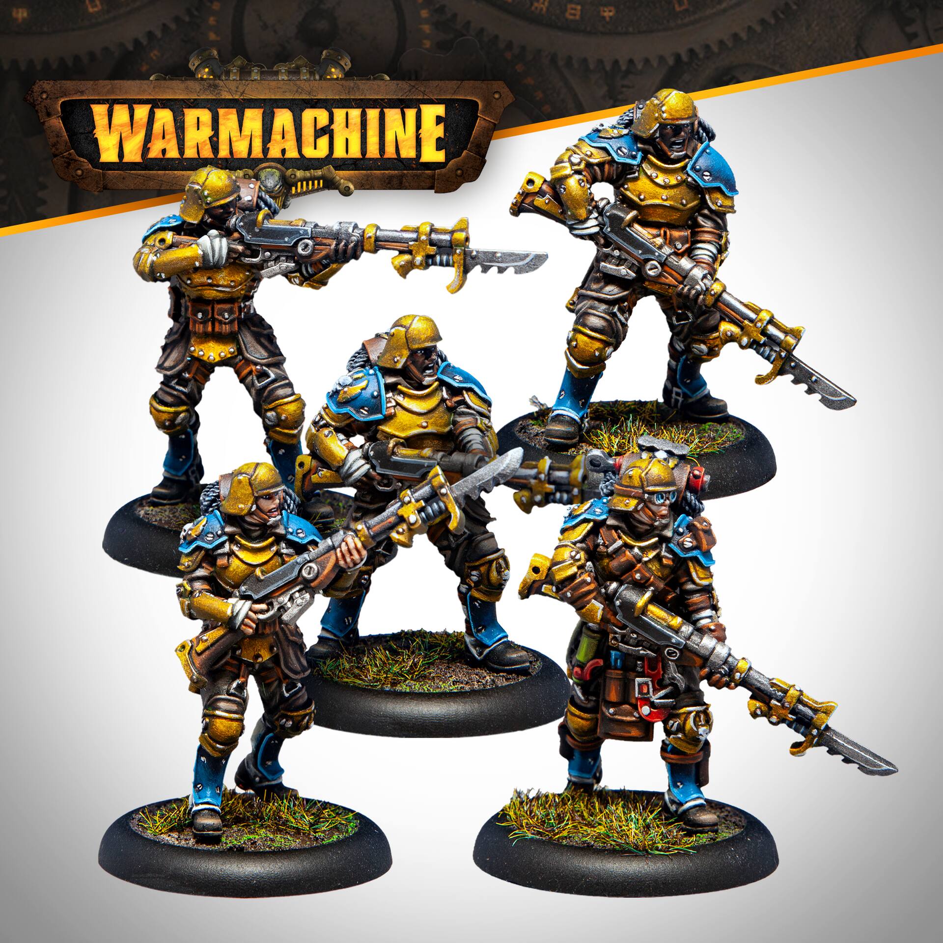 Alt View 6. Steamforged - Warmachine: Cygnar - Gravediggers Core Expansion.