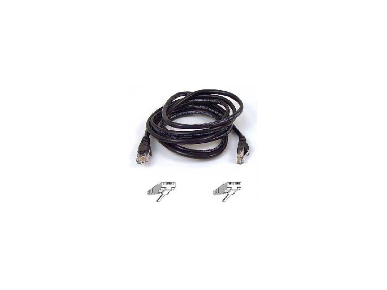 Alt View 1. Belkin - Belkin A3L791-12-BLK 12 ft. Cat 5E Black Patch Cable.