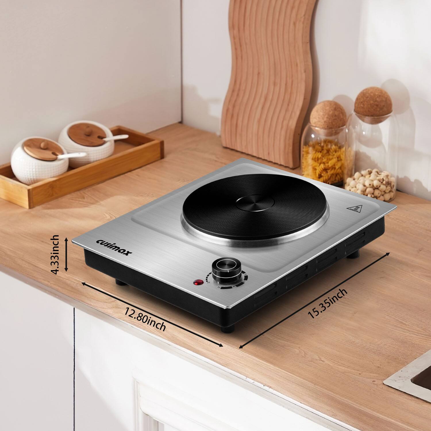 4.33 inch, 12.80 inch, 15.35 inch