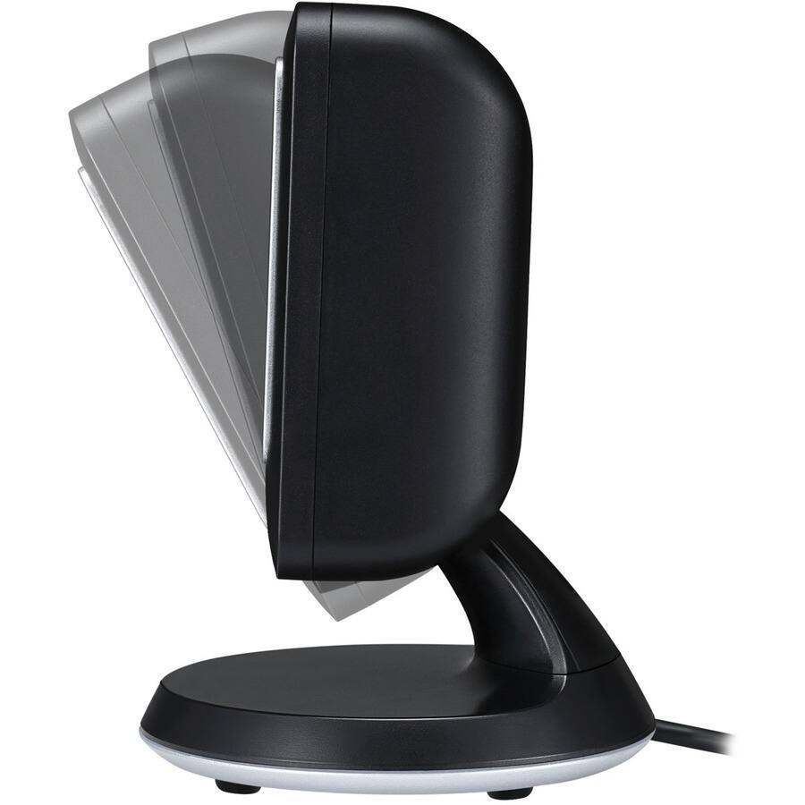 Alt View 2. Adesso - Adesso NuScan 2800U Omnidirectional 2D Desktop Barcode Scanner - Cable Connectivity - 12" Scan Distance - 1D, 2D - USB - Black.