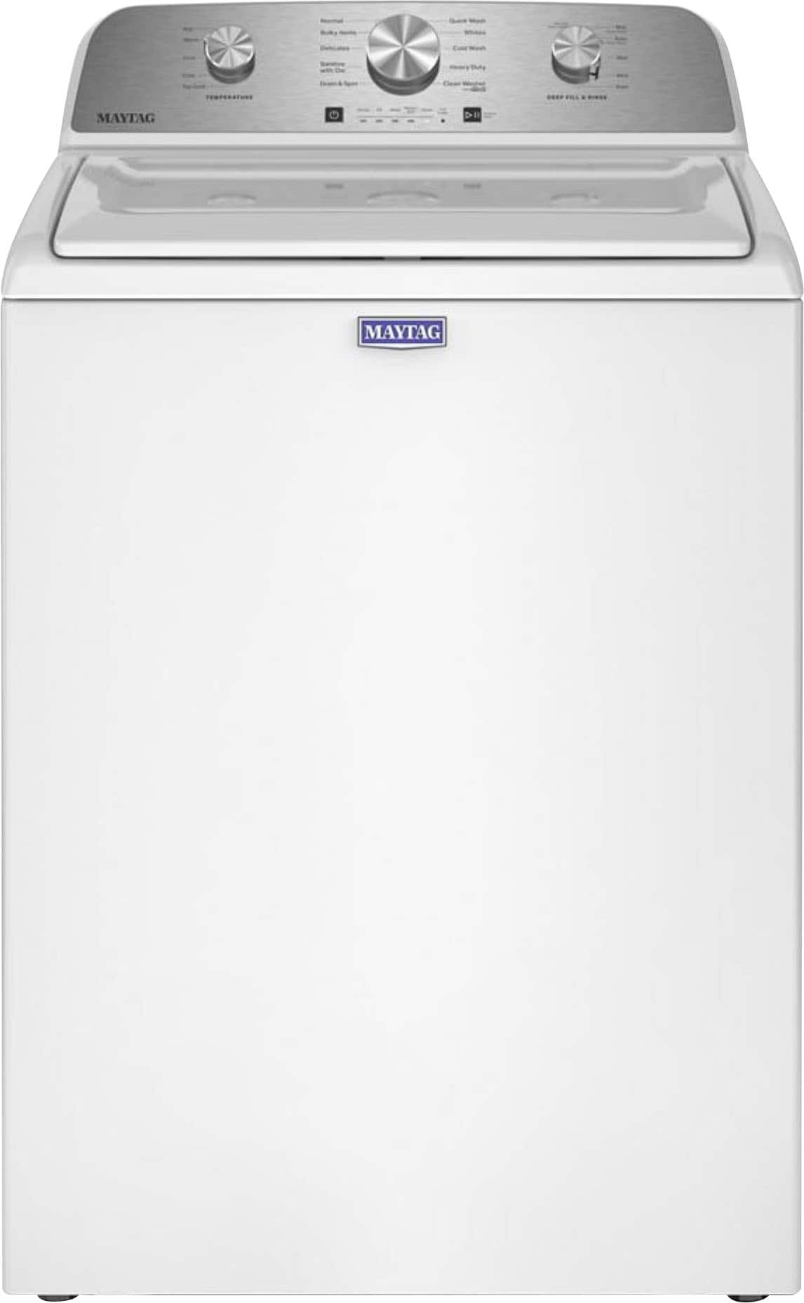 Maytag - 4.2 Cu. Ft. High-Efficiency Top Load Washer with Deep Fill Option - White
