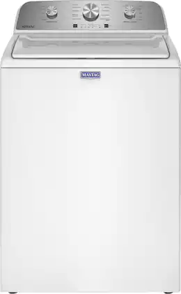 Maytag - 4.2 Cu. Ft. High-Efficiency Top Load Washer with Deep Fill Option - White