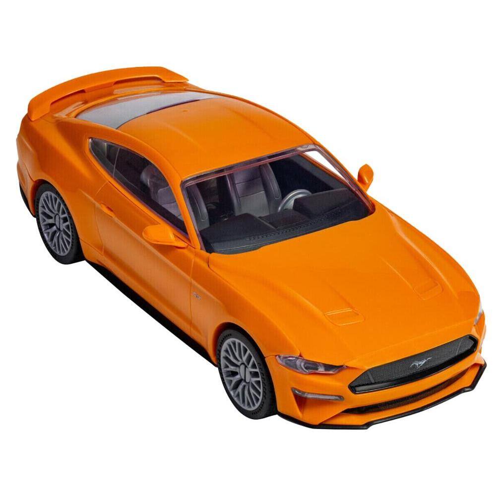 Angle. Airfix Quickbuild - Skill 1 Model Kit Ford Mustang GT Orange Snap Together Model by Airfix Quickbuild - Orange.