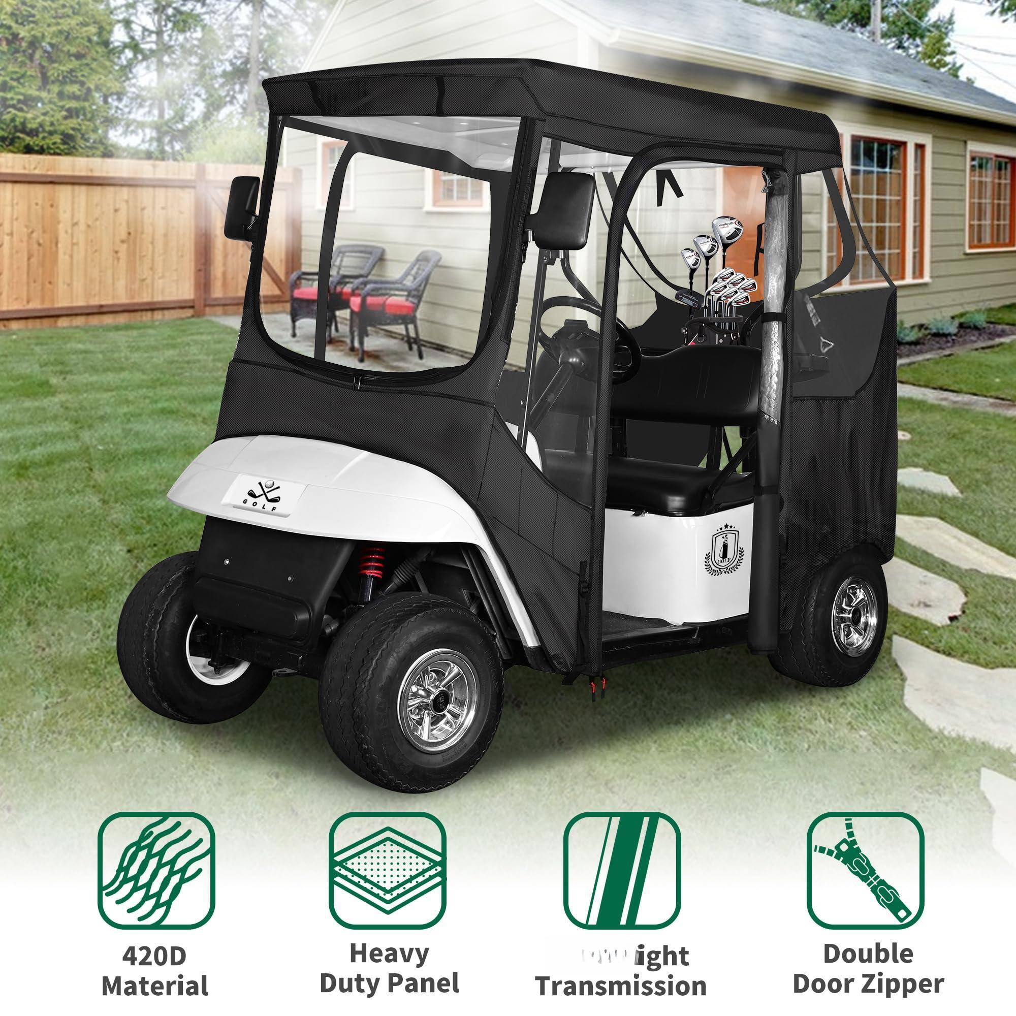 A 420D Material Heavy Duty Panel 1 Light Transmission Double Door Zipper