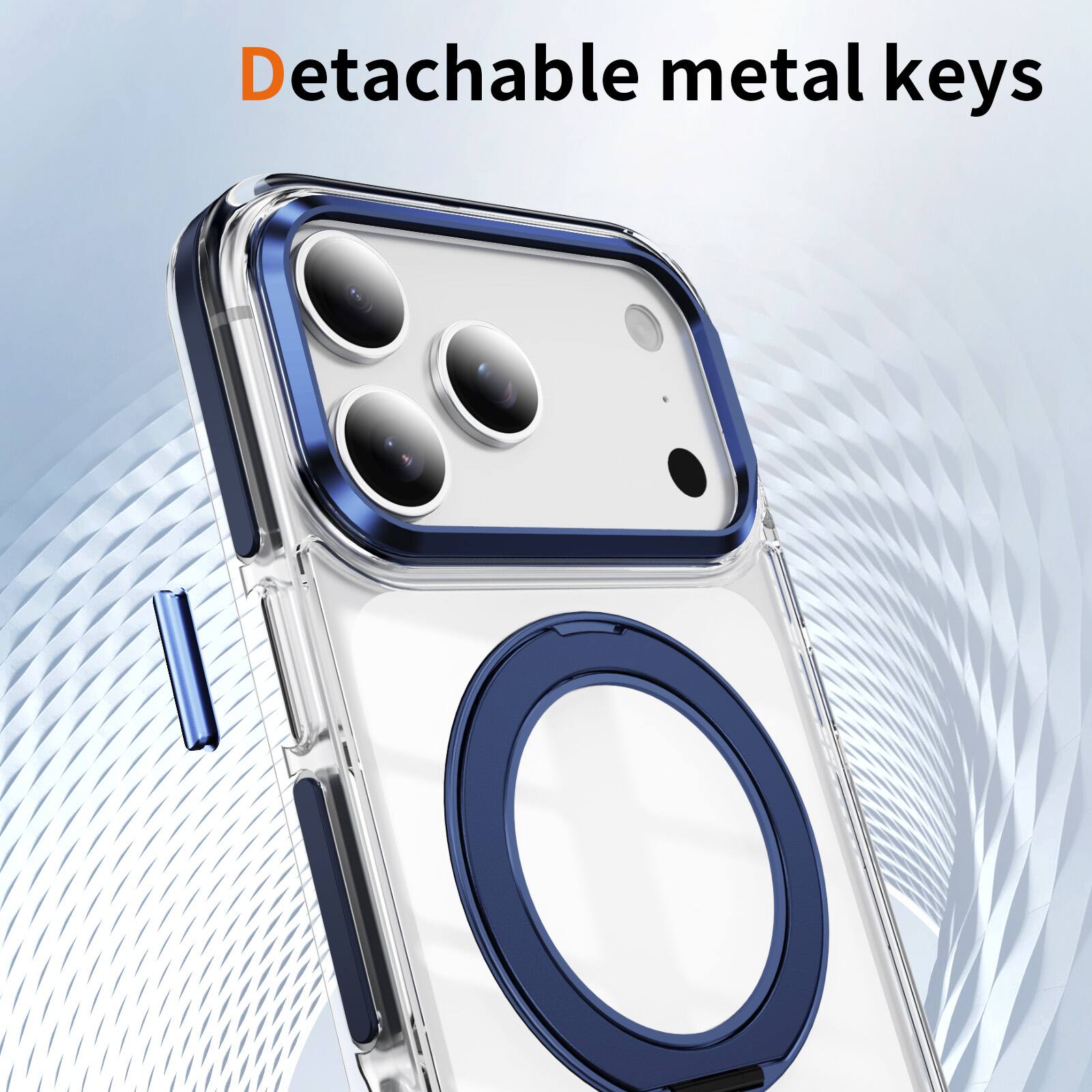Detachable metal keys