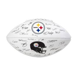 Logo Brands - Pittsburgh Steelers Signature Football - Black