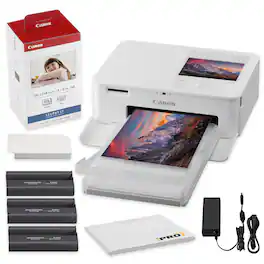 Canon - SELPHY CP1500 Compact Photo Printer - White