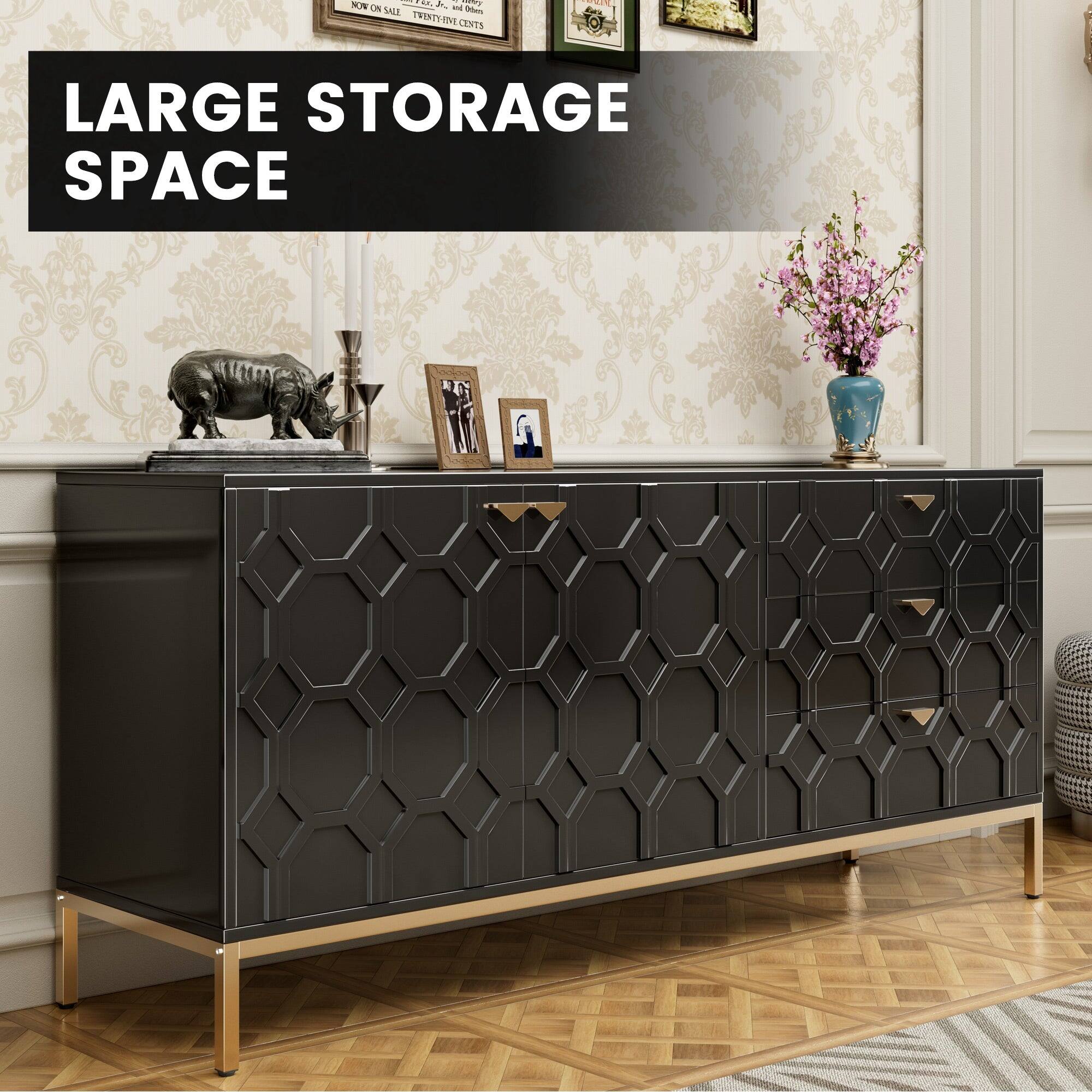 LARGE STORAGE SPACE