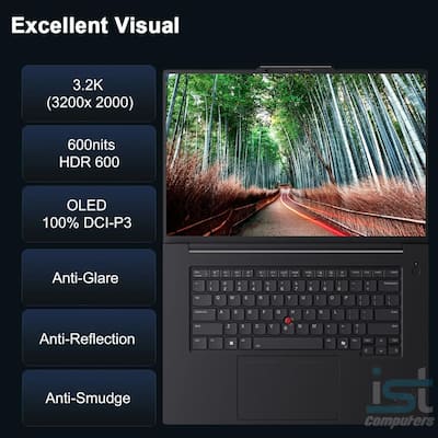 Lenovo ThinkPad T1g Gen 8 Laptop 16'' 3.2K OLED Touchscreen Lenovo ThinkPad T1g Gen 8 Laptop 16'' 3.2K OLED Touchscreen