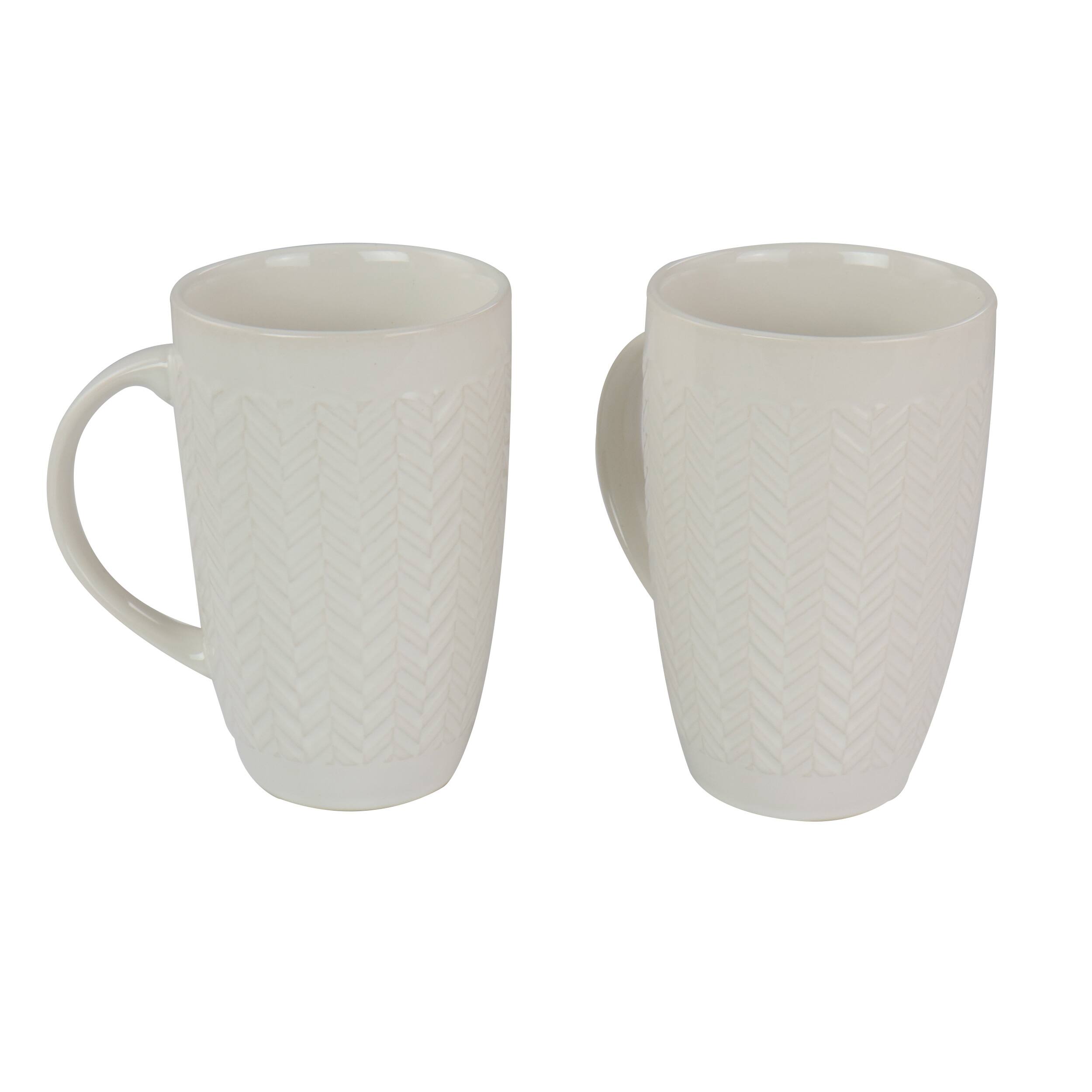Alt View 3. Gibson - Gibson Home 22 oz Stoneware Mug set of 4 - Assorted.