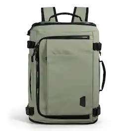 Bagsmart - Blast 28L Travel Backpack fit 17 Inch Laptop Backpack with USB Port for Airplane Travel - Mossy