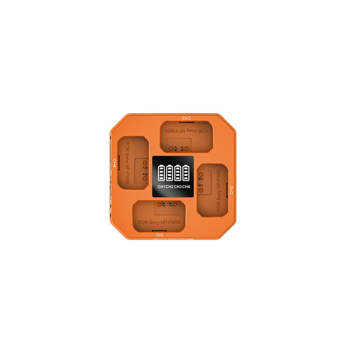 CH1
CH2
CH3
CH4
FOR Sony NP-FW50
NP-FW50 Sony FOR
CH1CH2CH3CH4
FOR Sony NP-FW50
CH1
CH2