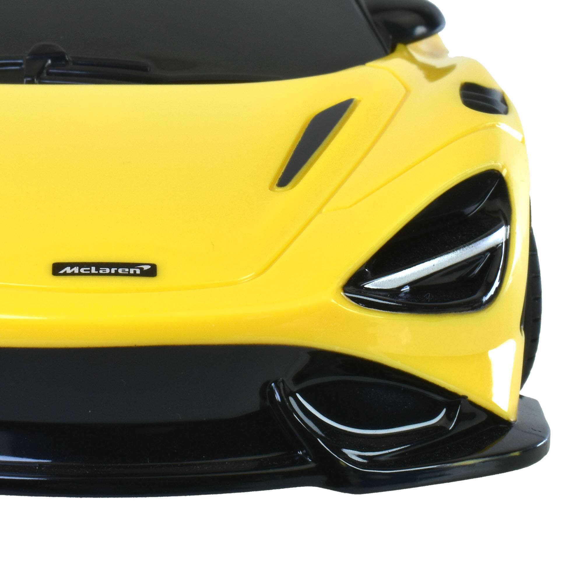 Alt View 1. Toy Shock - RC: 1:18 McLaren 765LT - Yellow.